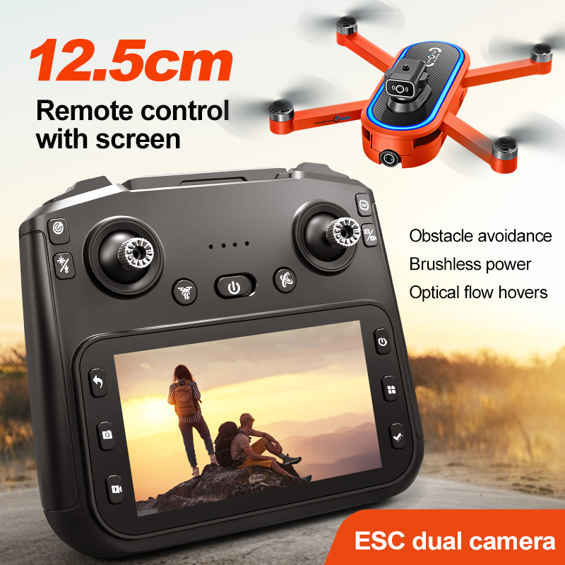 2025 S186 Drone Professional 4 - огляд і ціна Drone Rc With Screen