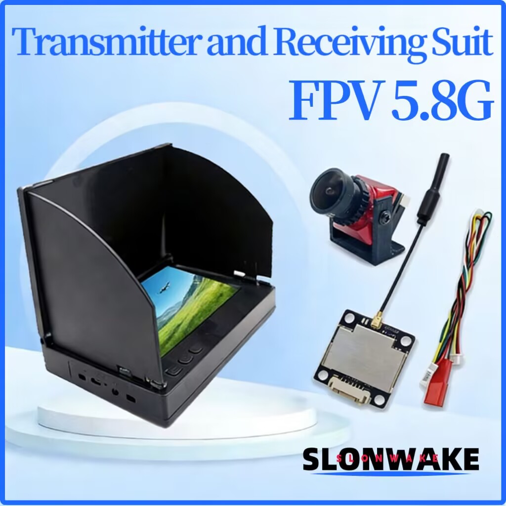 SLONWAKE FPV suit 5.8G 600mW V - огляд і ціна Drone Rc With Screen