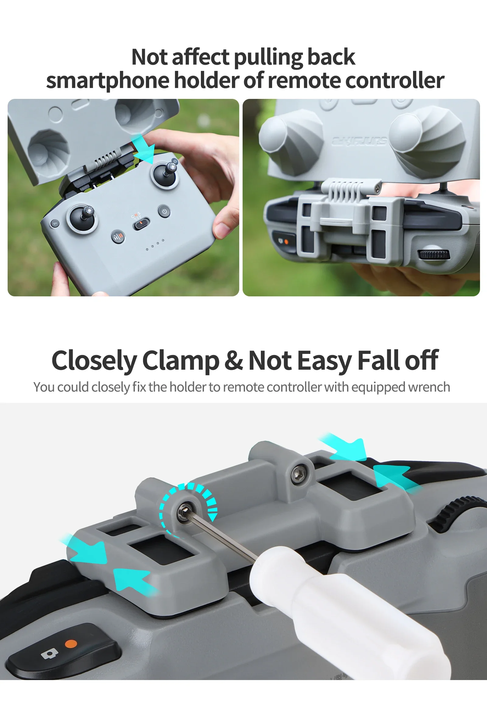 2 in 1 Controller Protector Su - огляд і ціна Drone Dji Rc Mini