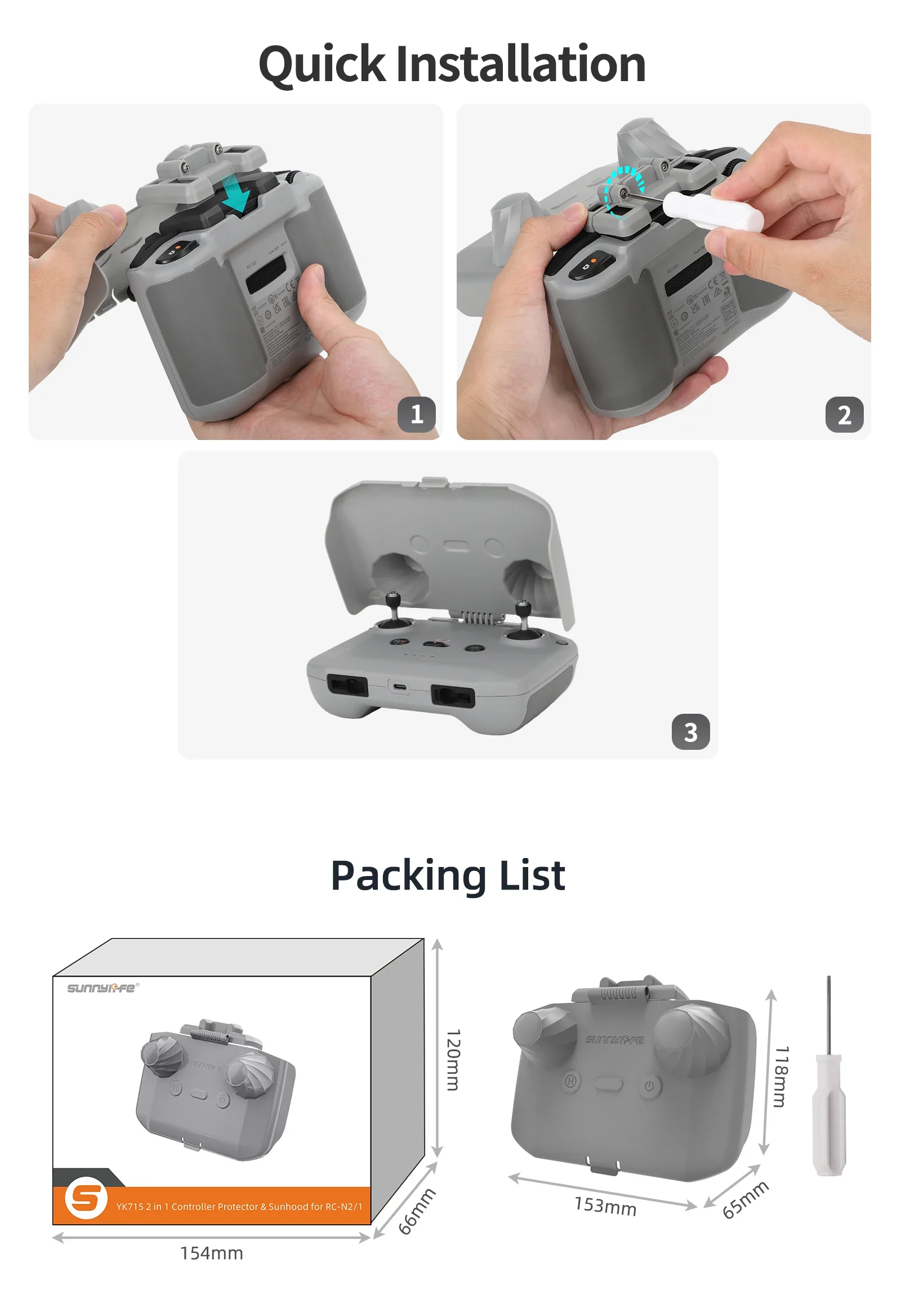 2 in 1 Controller Protector Su - огляд і ціна Drone Dji Rc Mini