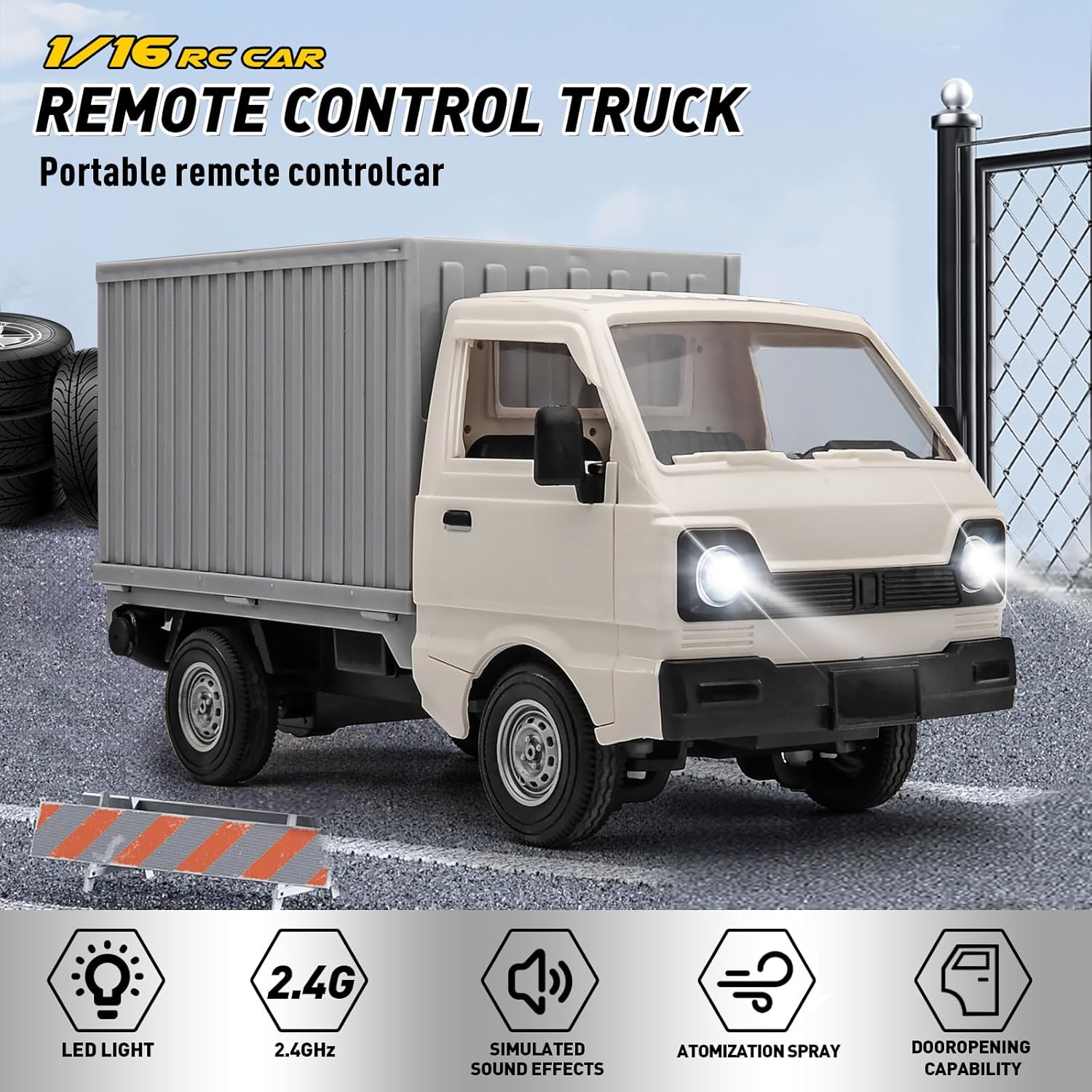 KF21 RC Truck 1:16 2.4GHZ RC C - огляд і ціна Drone Shahed Rc