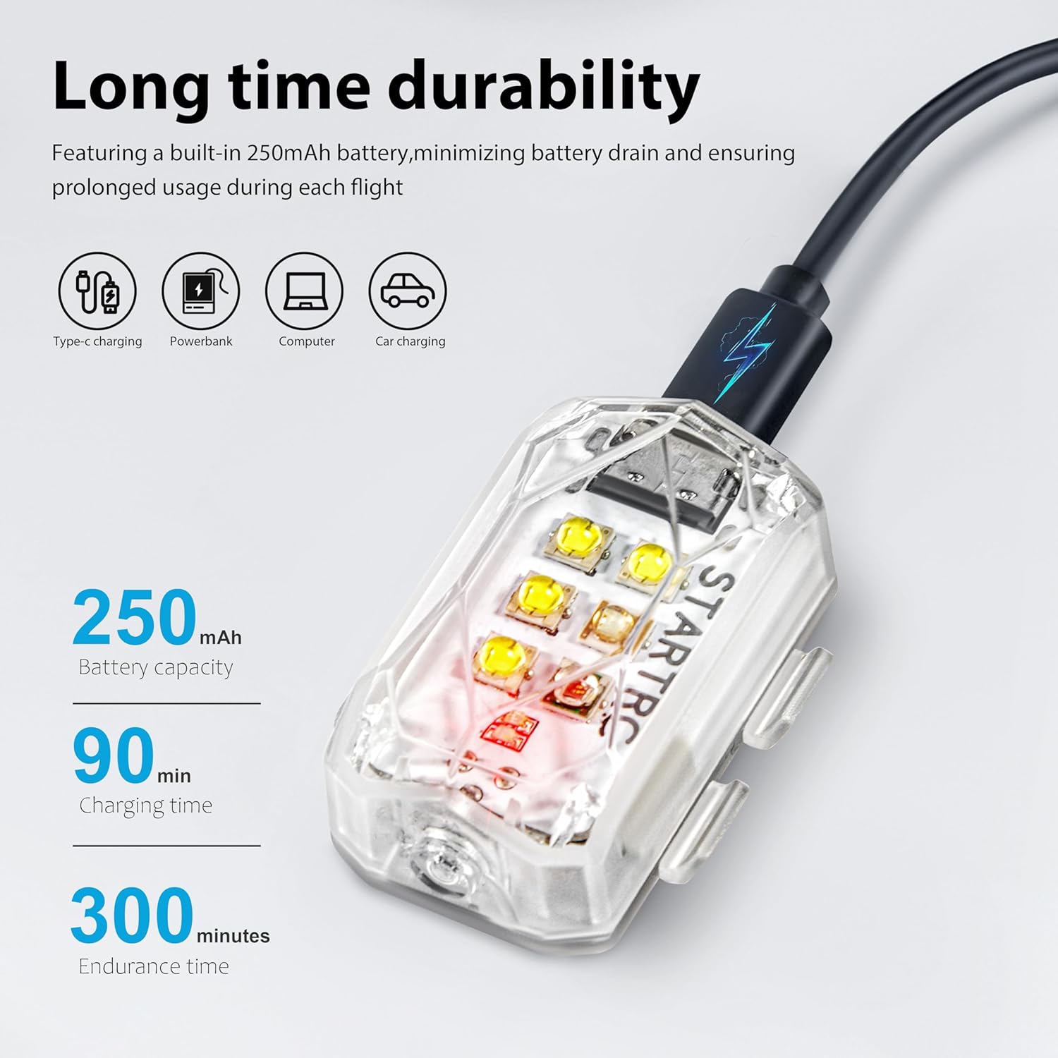STARTRC Drone Strobe Light Ant - огляд і ціна Drone Dji Rc Mini
