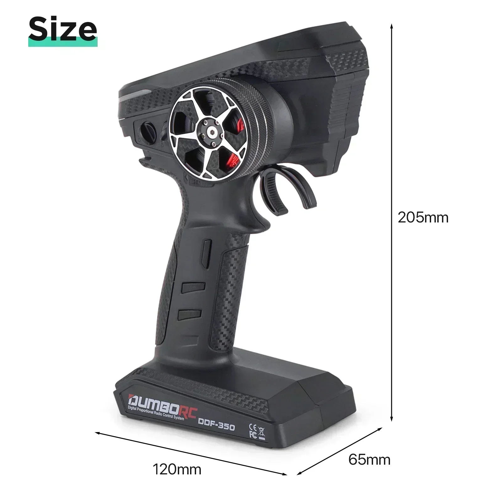 DUMBORC DDF-350 10CH RC Remote - огляд і ціна Joystick Rc Drone