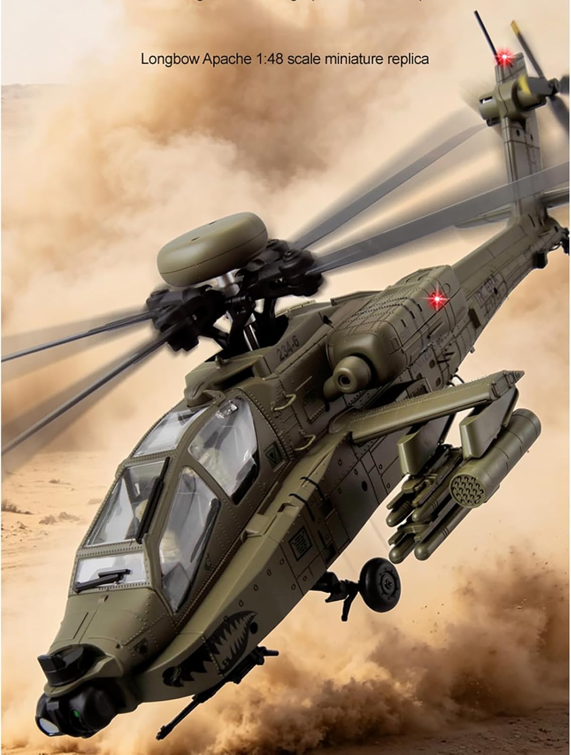 310MM 6CH C170 AH-64D Remote C - огляд і ціна Drone Shahed Rc