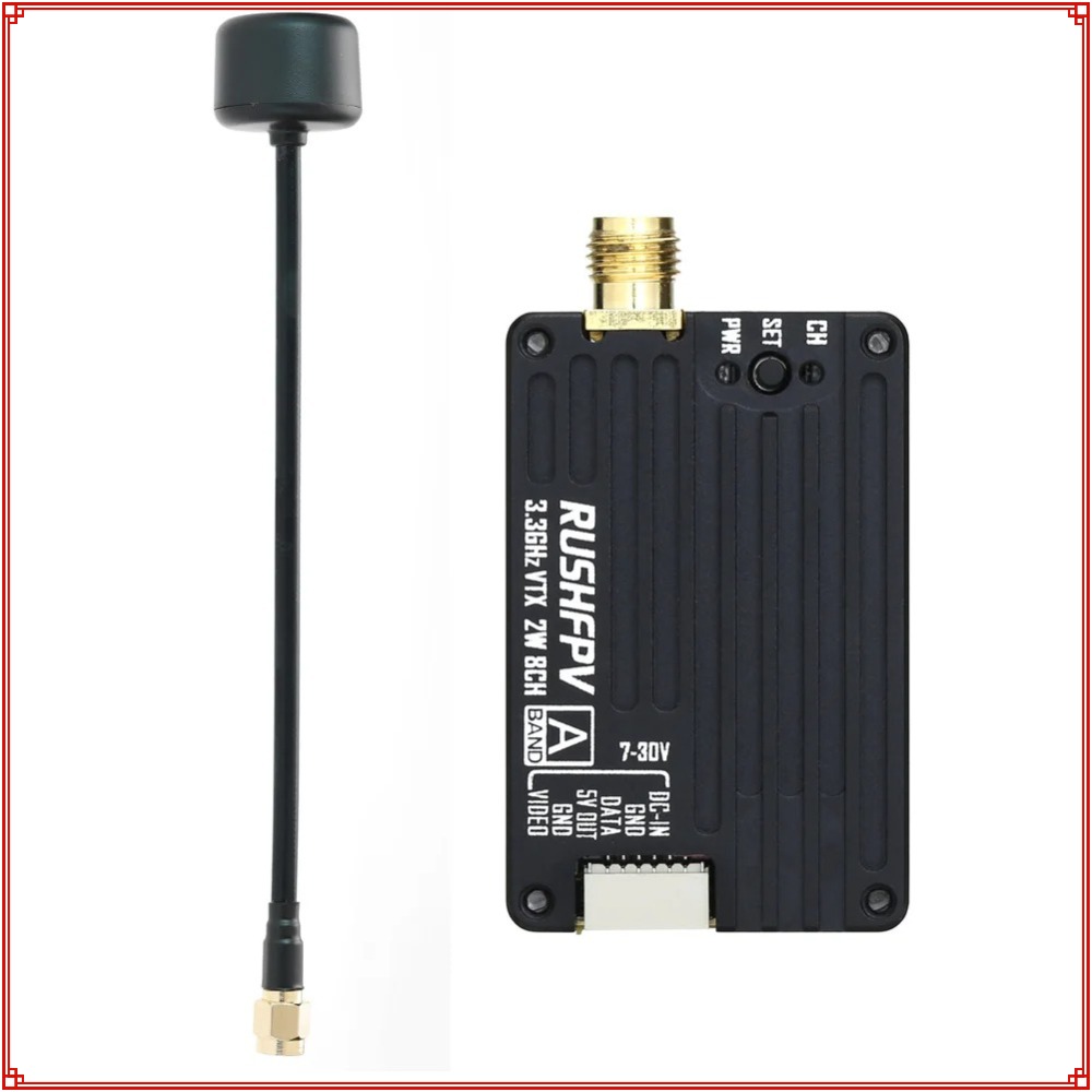 2026 New RUSHFPV 3.3G 2W VTX T - огляд і ціна Drone Rc Controller
