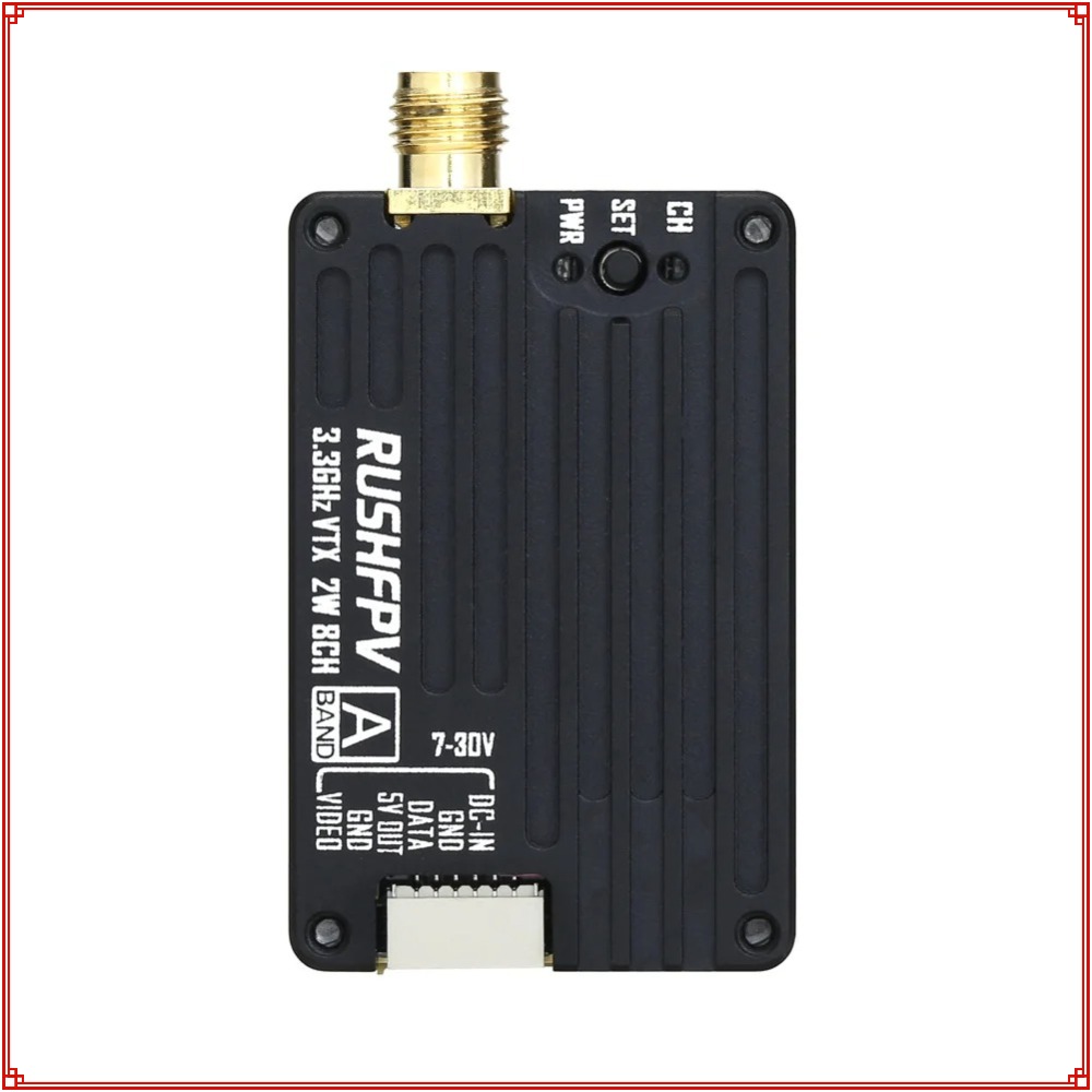 2026 New RUSHFPV 3.3G 2W VTX T - огляд і ціна Drone Rc Controller