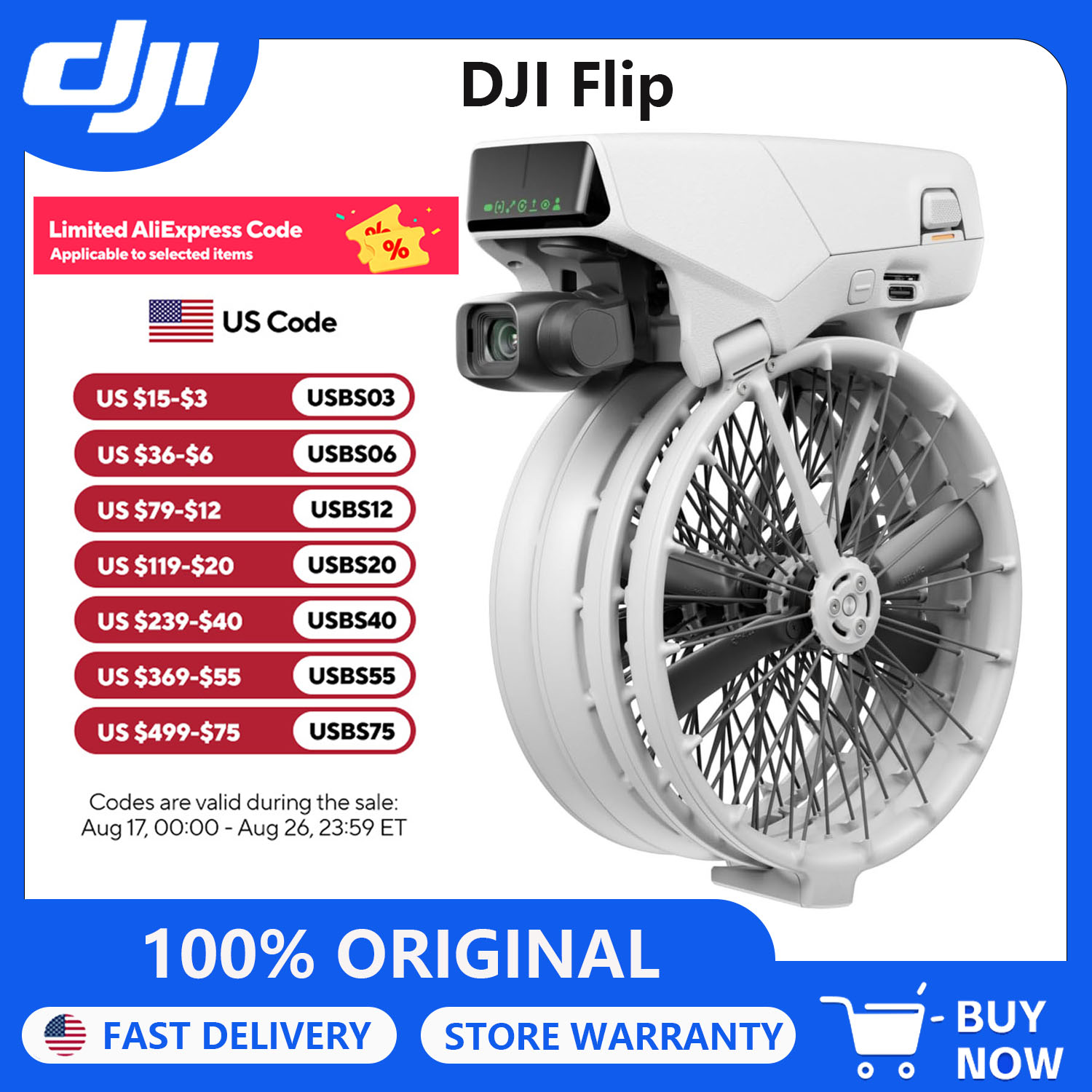 Refurbished DJI Drones Flip Fl - огляд і ціна Drone Top Rc