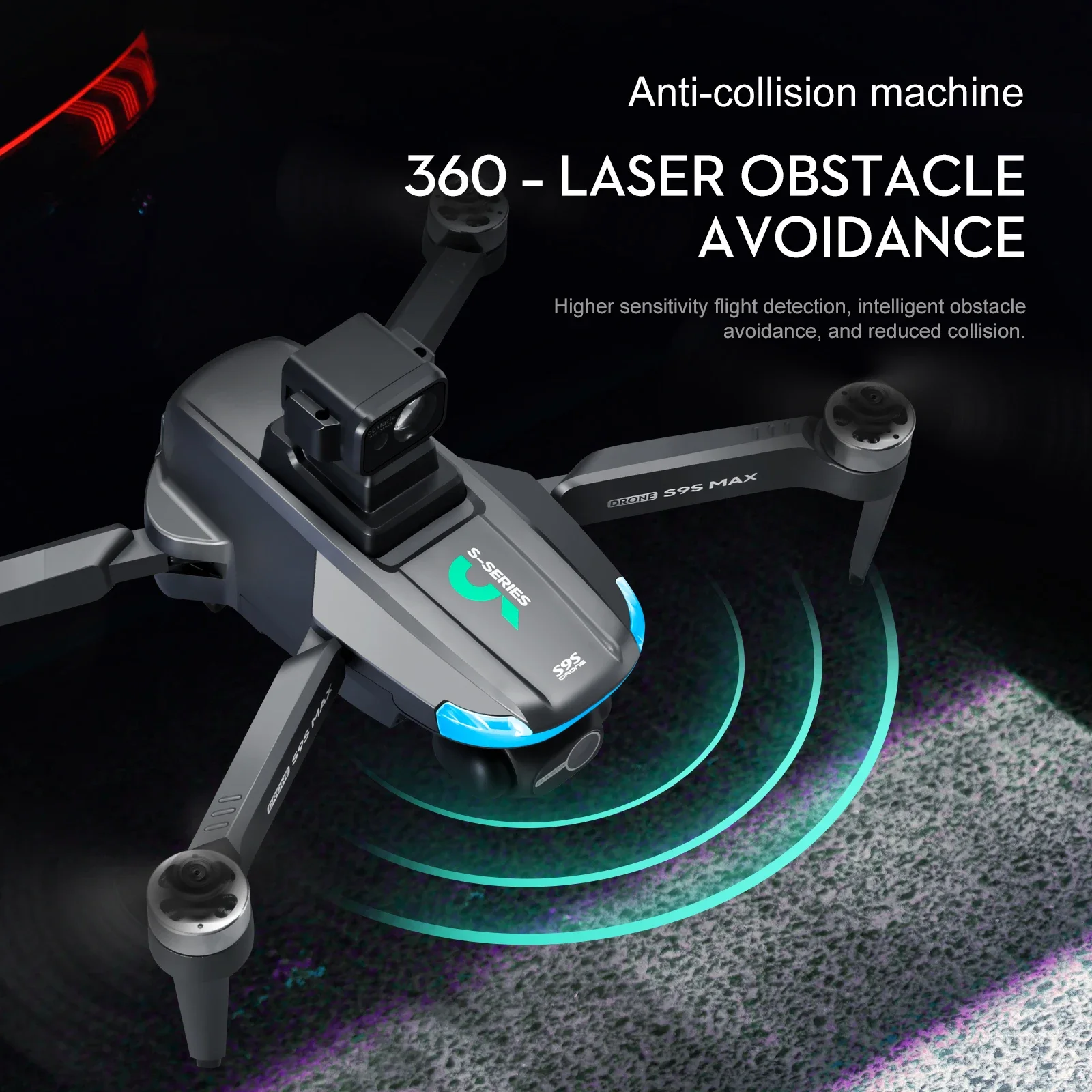 NEW S9S MAX MINI Drone 4K 2-Ax - огляд і ціна Drone Rc Helicopter With Camera