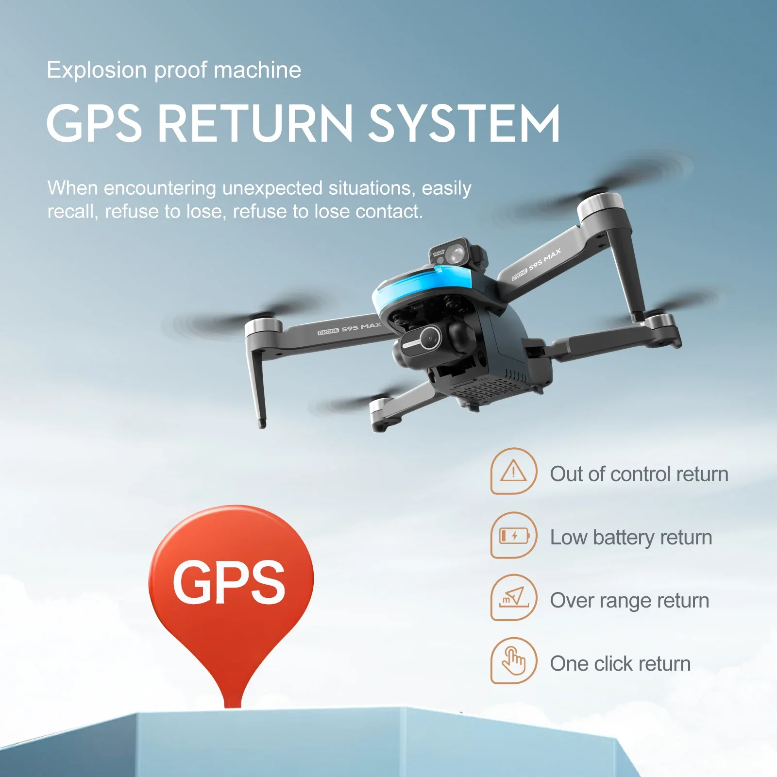NEW S9S MAX MINI Drone 4K 2-Ax - огляд і ціна Drone Rc Helicopter With Camera
