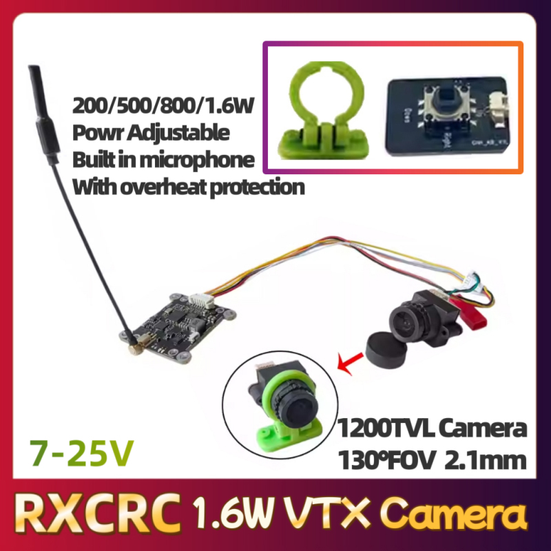 RXCRC 5.8G Module 48CH 1.6W VT - огляд і ціна Drone Rc Controller