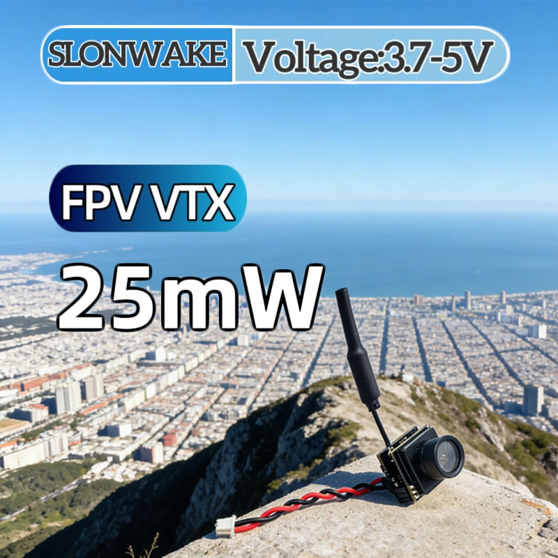 SLONWAKE FPV 25mW power simula - огляд і ціна Drone Rc Controller