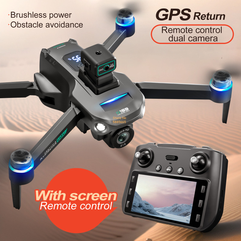 8K Dual Camera 5G WIFI FPV Rem - огляд і ціна Drone Rc Helicopter With Camera