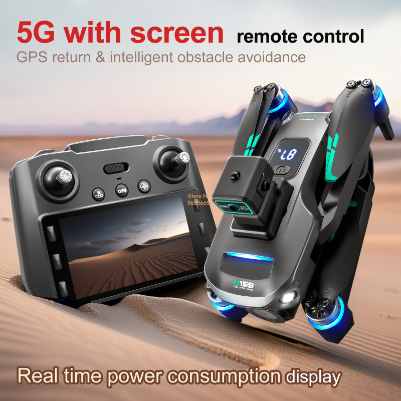 8K Dual Camera 5G WIFI FPV Rem - огляд і ціна Drone Rc Helicopter With Camera