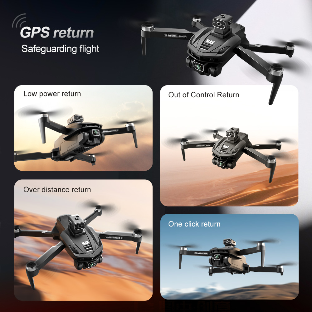 V168 PRO Max GPS Drone 8K Prof - огляд і ціна Drone Rc Helicopter With Camera