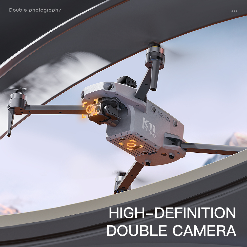 K11 Tubro Dual Camera GPS Dron - огляд і ціна Drone Top Rc