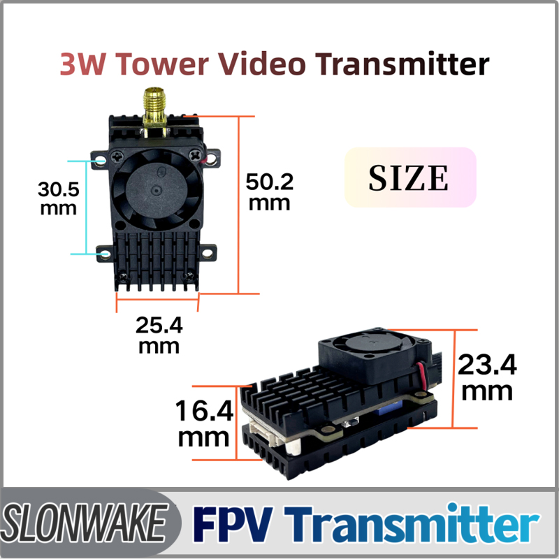 SLONWAKE 5.8G 3000mW Simulatio - огляд і ціна Drone Rc Controller