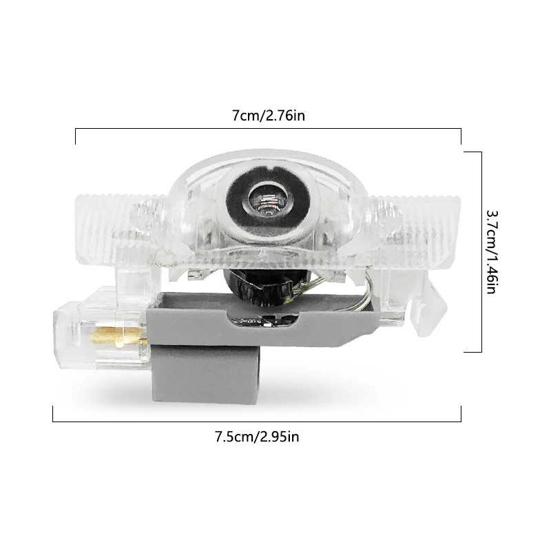 2Pcs LED Projector Lamp Car Do - огляд і ціна Drone Shahed Rc