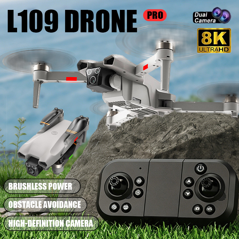 NEW Hot L017 Pro Drone Brushle - огляд і ціна Drone Rc Helicopter With Camera