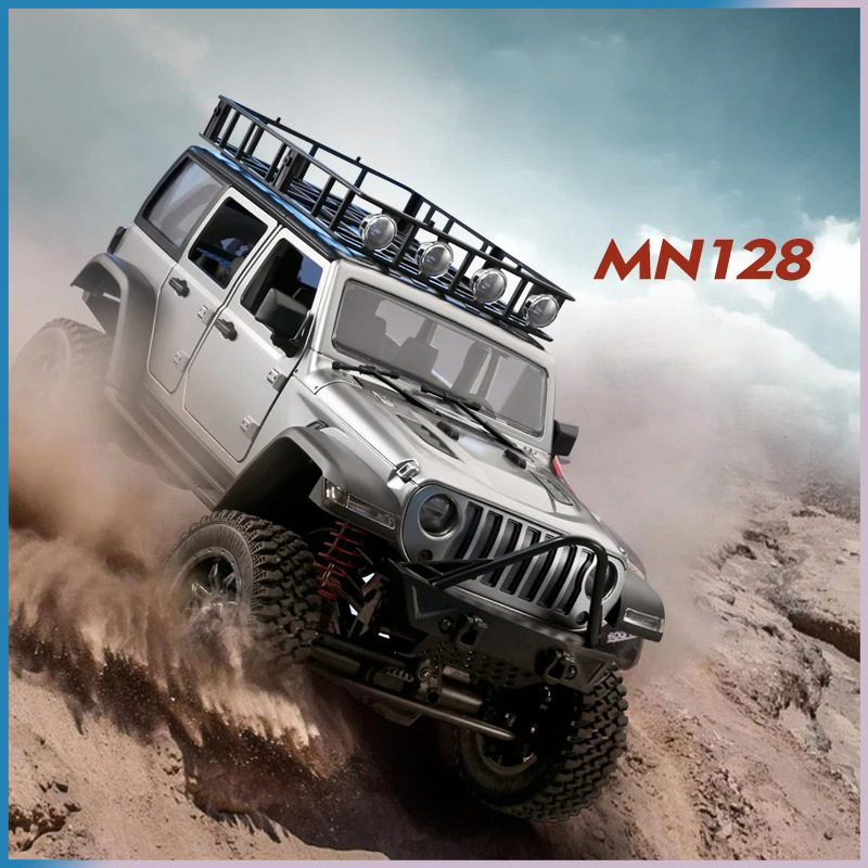 RC Crawler 4x4 Car MN128  2.4G - огляд і ціна Drone Shahed Rc