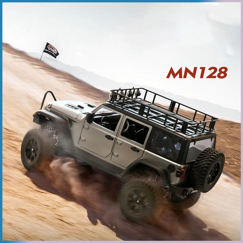 RC Crawler 4x4 Car MN128  2.4G - огляд і ціна Drone Shahed Rc