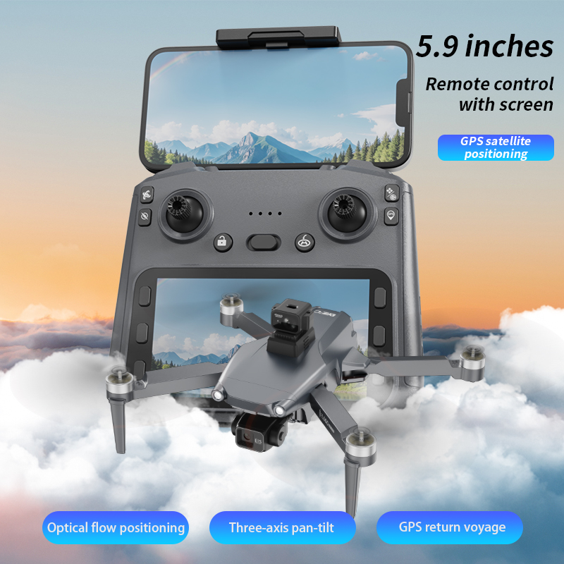 8K ESC Dual Camera Drone GPS P - огляд і ціна Drone Rc Helicopter With Camera